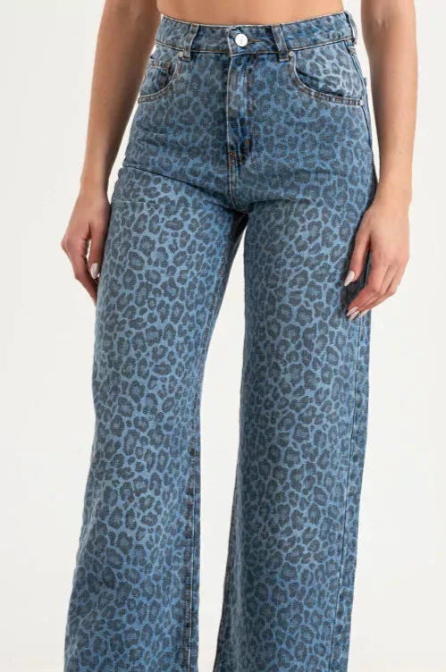 DENIM LEOPARDO AZUL