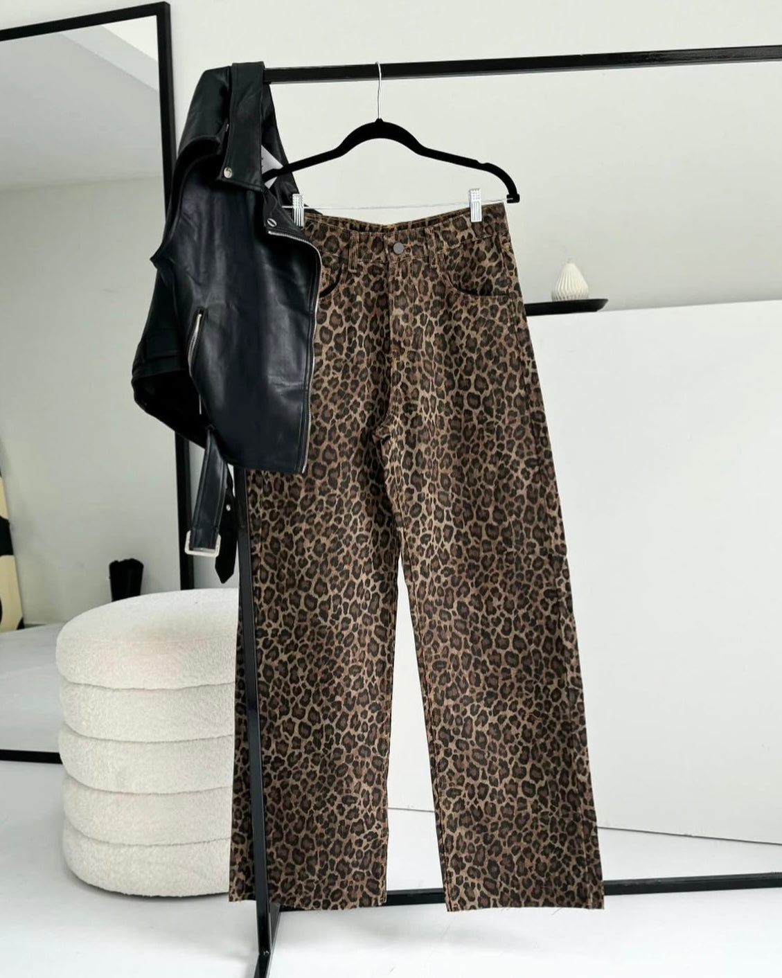 Wide leg Leopardo