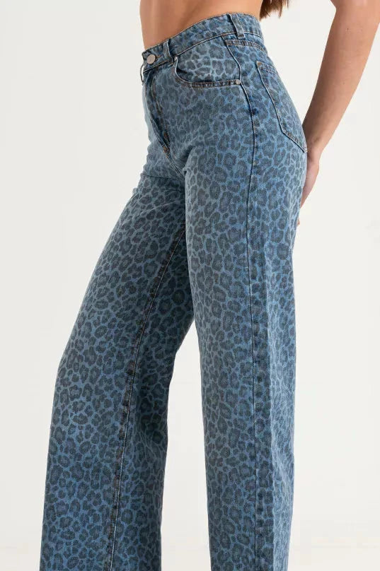 DENIM LEOPARDO AZUL